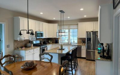 Bright White Kitchen